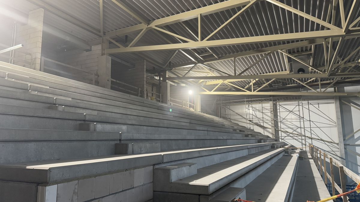 Sporto arena kyla kaip ant mielių