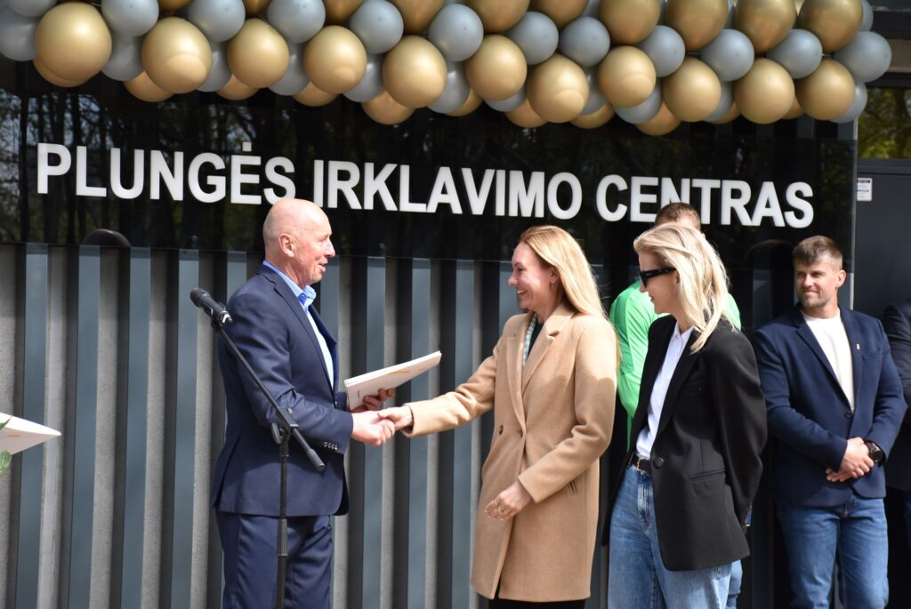 A. Viršilas dėkojo visiems, prisidėjusiems prie projekto įgyvendinimo