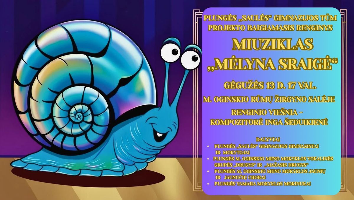 Gimnazistai kviečia į miuziklą