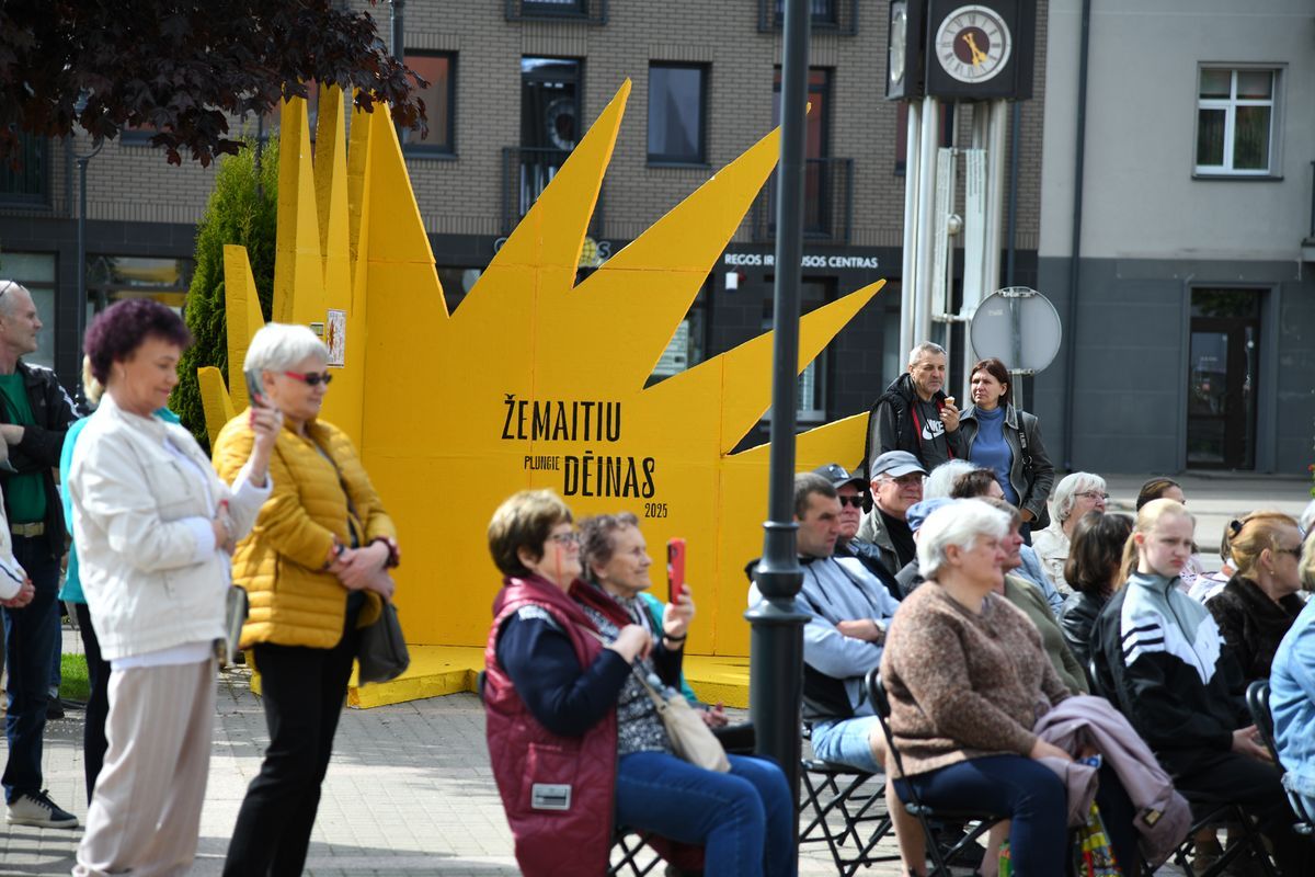 Plungėje pirmą kartą surengtas festivalis „Žemaitiu dėinas“