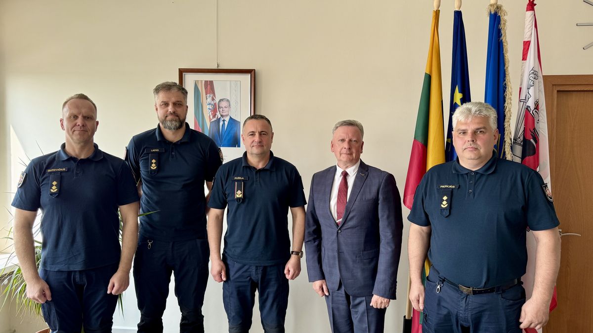 Aptarė civilinės saugos aspektus