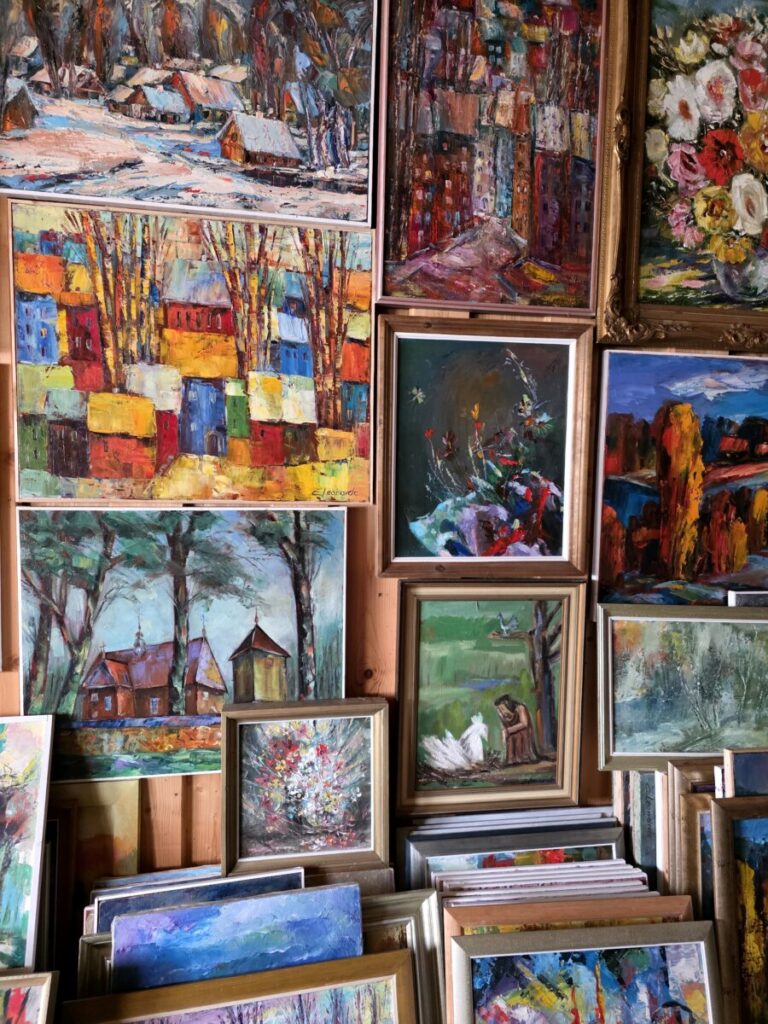 Pasak L. Černiausko, bėgant metams keitėsi tik jo tapymo stilius