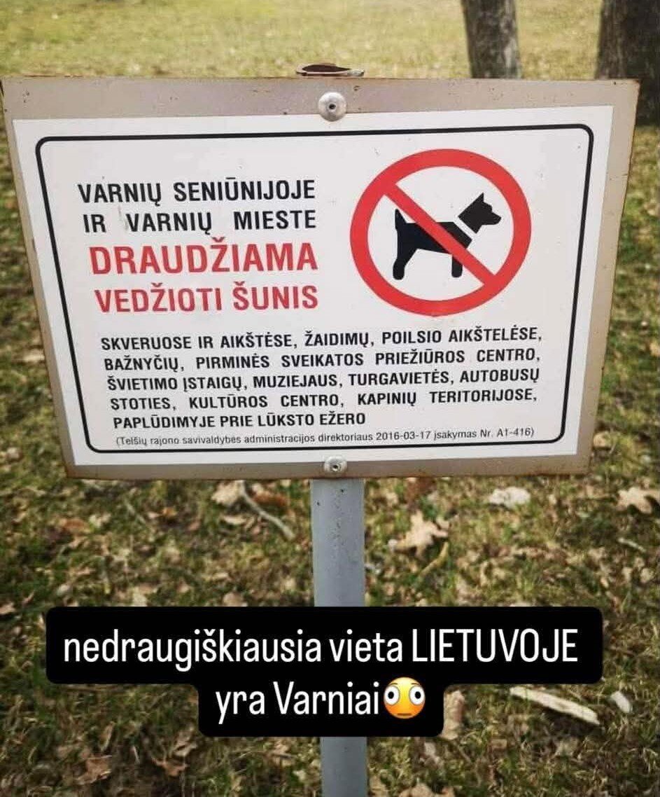 Ar Var­niai – ne­drau­giš­kiau­sia vie­ta gyvū­nams Lie­tu­vo­je?