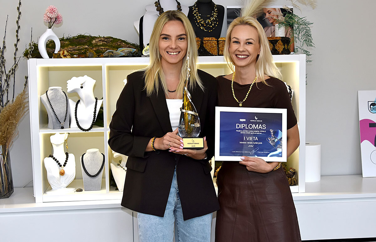 AMBY – verslas, gimęs iš meilės gintarui