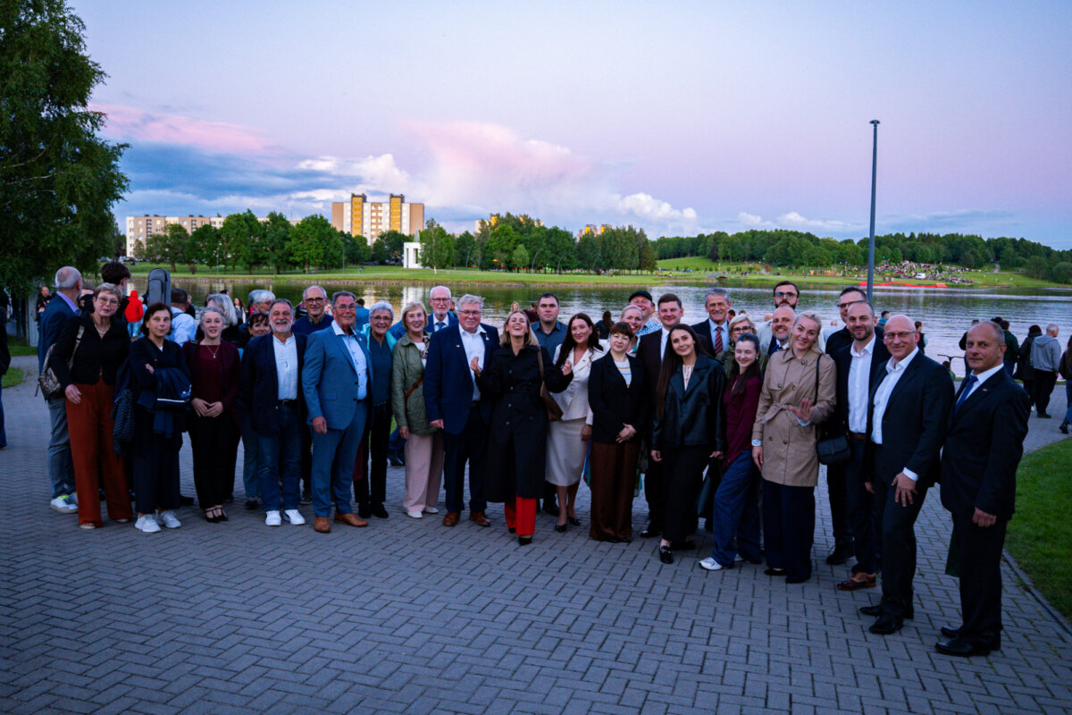 Telšiuose lankėsi miestų partnerių delegacijos