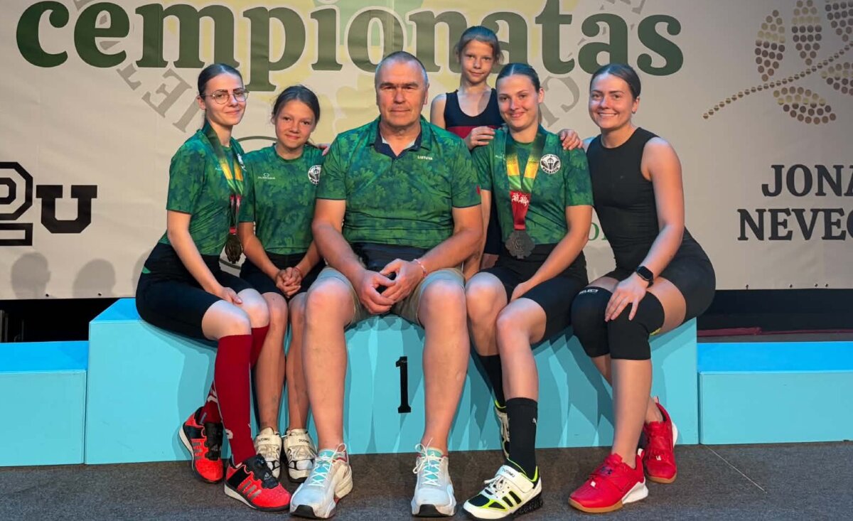 Sunkioji atletika – penkių seserų Remėzaičių jungtis