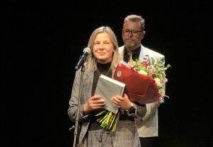 Iškilmingai pagerbti pedagogai