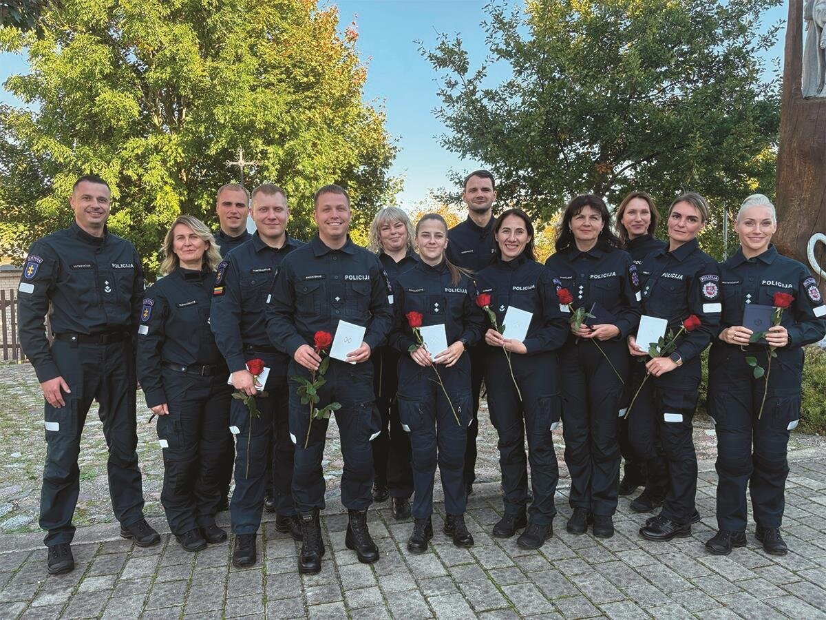 Pa­gar­ba tiems, ku­rių pa­rei­ga – gin­ti, sau­go­ti, pa­dė­ti