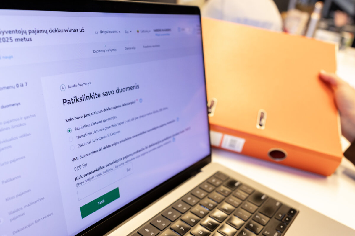 VMI sieks, kad ateityje mokesčių deklaracijas už gyventojus pateiktų pati inspekcija